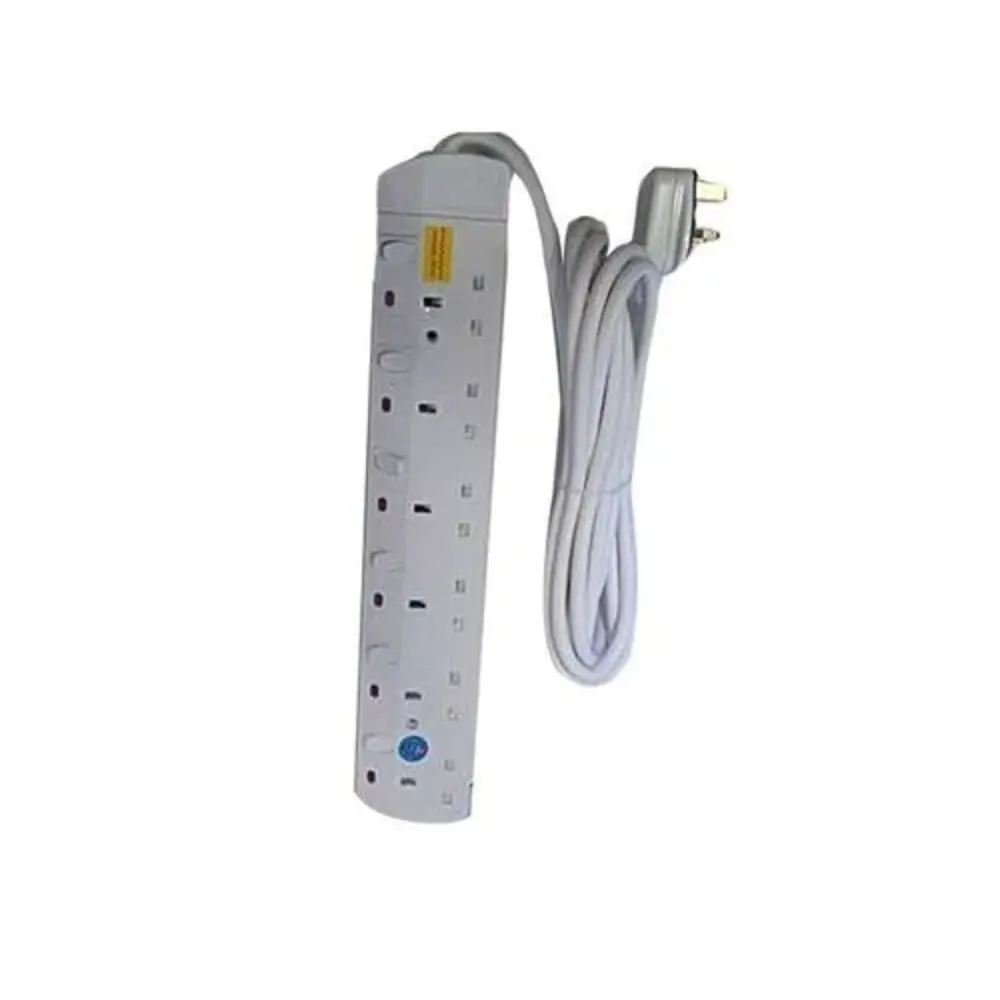 Jsb 6Way Extension Socket W-Surge 10Mtr